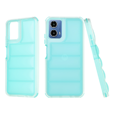  Techsuit - Hullámpajzs - Motorola Moto G34 / Moto G45 - Türkiz tok