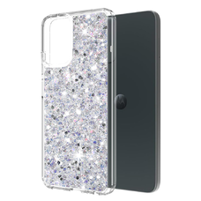  Techsuit - Csillogó Glitter - Motorola Moto G34 / Moto G45 - Fehér tok