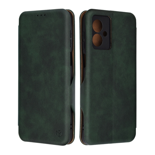 Techsuit - Biztonságos Pénztárca Plusz - Motorola Moto G55 - Zöld tok Techsuit - Biztonságos Pénztárca Plusz - Motorola Moto G55 - Zöld tok