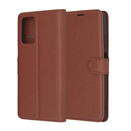 Techsuit - Bőr Tok - Motorola Moto G35 - Barna tok Techsuit - Bőr Tok - Motorola Moto G35 - Barna tok