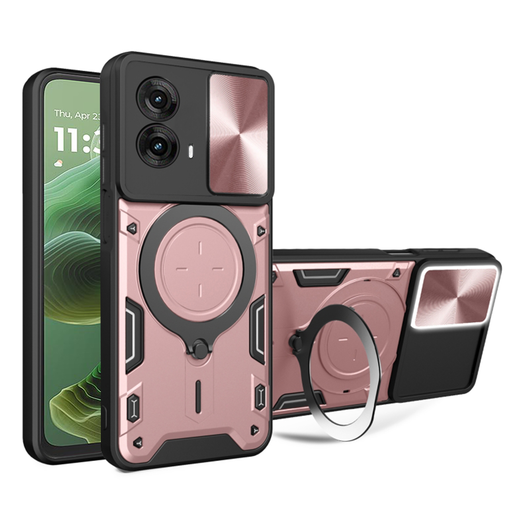 Techsuit - CamGuard Pro - Motorola Moto G35 - Rózsaarany tok Techsuit - CamGuard Pro - Motorola Moto G35 - Rózsaarany tok