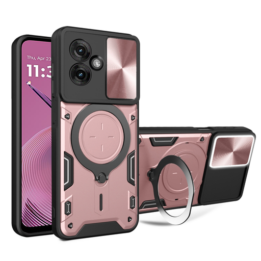 Techsuit - CamGuard Pro - Motorola Moto G55 - Rózsaarany tok Techsuit - CamGuard Pro - Motorola Moto G55 - Rózsaarany tok