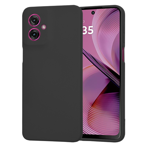 Techsuit - SoftFlex - Motorola Moto G55 - Fekete tok Techsuit - SoftFlex - Motorola Moto G55 - Fekete tok