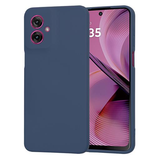 Techsuit - SoftFlex - Motorola Moto G55 - sötétkék tok Techsuit - SoftFlex - Motorola Moto G55 - sötétkék tok