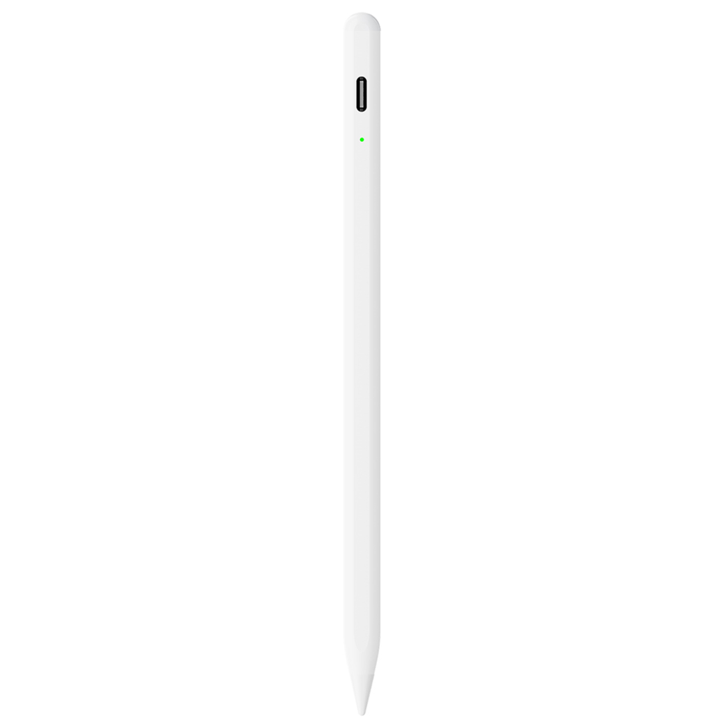  Techsuit - Stylus Toll (AC10-CP) - iPadhoz, Bluetooth, Type-C, Palm Rejection, Tilt Pressure Sense, 130mAh, 5V, 0.2A - Fehér - 2