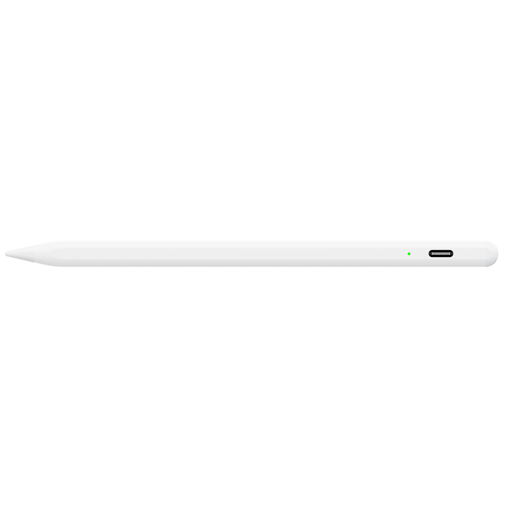  Techsuit - Stylus Toll (AC10-CP) - iPadhoz, Bluetooth, Type-C, Palm Rejection, Tilt Pressure Sense, 130mAh, 5V, 0.2A - Fehér - 3