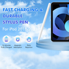  Techsuit - Stylus toll (AX10-T) - iPadhez, Type-C, tenyér elutasítás, dőlésérzékenység, oldalsó tapadás, 125mAh - Fehér - 2. kép