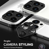  Ringke - Kamera stílus - iPhone 15 Pro / iPhone 15 Pro Max - Fekete üvegfólia - 3. kép