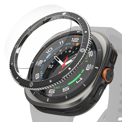  Ringke - Keret Stílus - Samsung Galaxy Watch Ultra 47mm - Fekete (CB-GW7U-47-99) üvegfólia