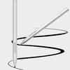  Techsuit - Stylus Toll (C581-C) - Microsoft Surface, Type-C, Tenyeret Eltüntető Technológia, Dőlésérzékenység, Oldalsó Mágneses Rögzítés, 90mAh - Fekete - 0. kép