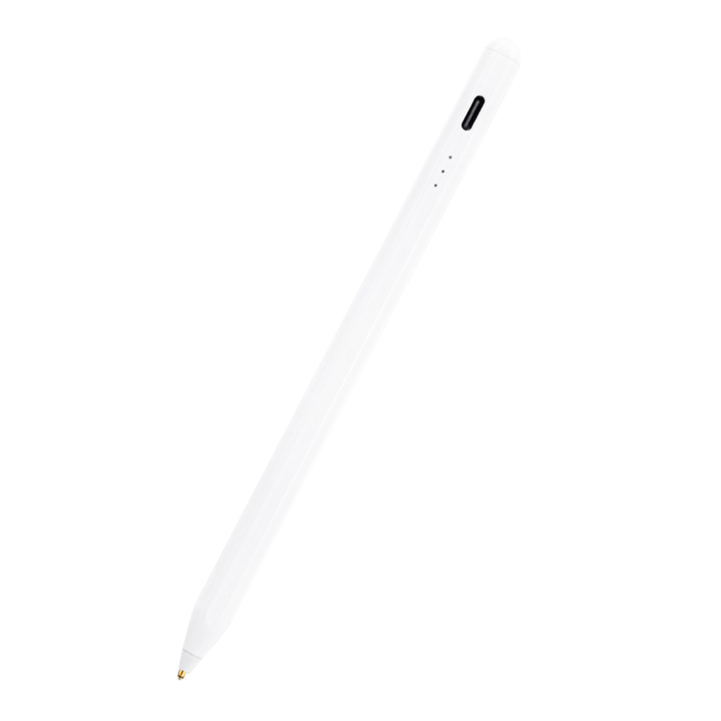  Techsuit - Stylus Toll (S3) - telefonokhoz és tabletekhez, univerzális, aktív, Type-C, gyors töltés, 130mAh - Fehér - 1