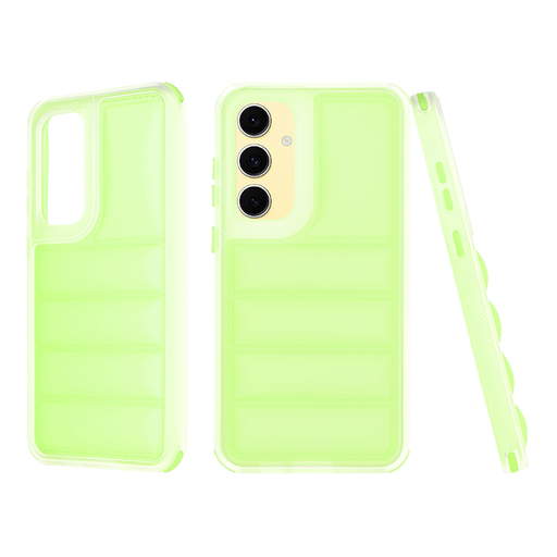 Techsuit - Hullámpajzs - Samsung Galaxy S24 FE - Zöld tok Techsuit - Hullámpajzs - Samsung Galaxy S24 FE - Zöld tok