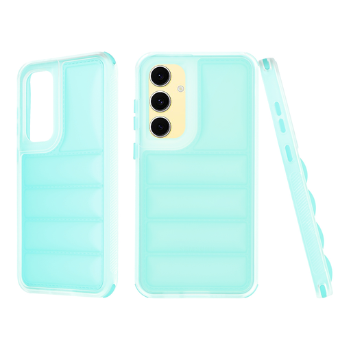 Techsuit - Hullámpajzs - Samsung Galaxy S24 FE - Türkiz tok Techsuit - Hullámpajzs - Samsung Galaxy S24 FE - Türkiz tok