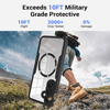  Techsuit - ColorVerse 360 MagSafe sorozat + kijelzővédő - Samsung Galaxy S24 Plus - Fekete tok - 4. kép