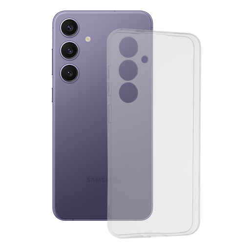 Techsuit - Átlátszó szilikon - Samsung Galaxy S24 Plus - Átlátszó tok Techsuit - Átlátszó szilikon - Samsung Galaxy S24 Plus - Átlátszó tok