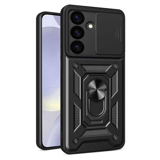 Techsuit - CamShield Sorozat - Samsung Galaxy S24 Plus - Fekete tok Techsuit - CamShield Sorozat - Samsung Galaxy S24 Plus - Fekete tok