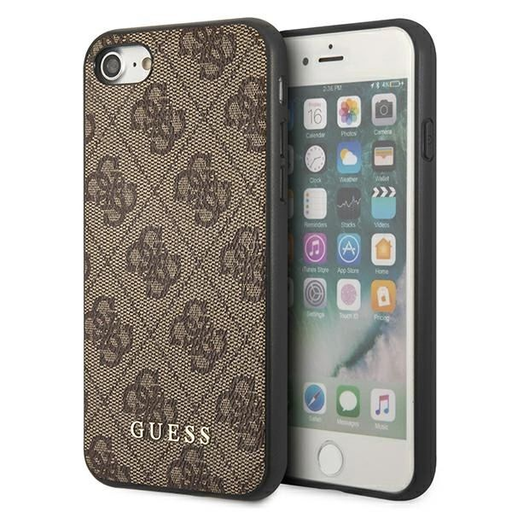 Guess 4G Metal Gold Logo tok iPhone SE 2022 / 2020 / 7 / 8 - Barna Guess 4G Metal Gold Logo tok iPhone SE 2022 / 2020 / 7 / 8 - Barna