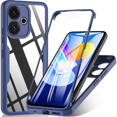  Techsuit - ColorVerse 360 sorozat + Kijelzővédő - Xiaomi Redmi 13 / Poco M6 4G - Kék tok