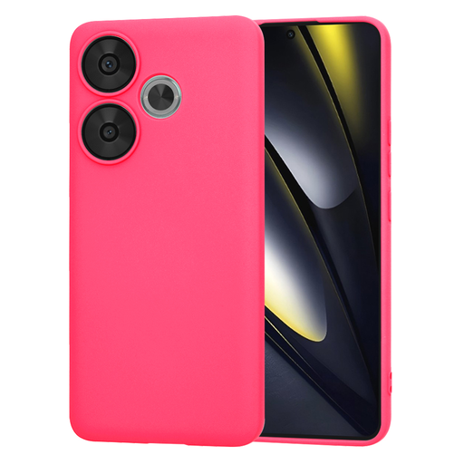 Techsuit - SoftFlex - Xiaomi Poco F6 - Rózsaszín tok Techsuit - SoftFlex - Xiaomi Poco F6 - Rózsaszín tok