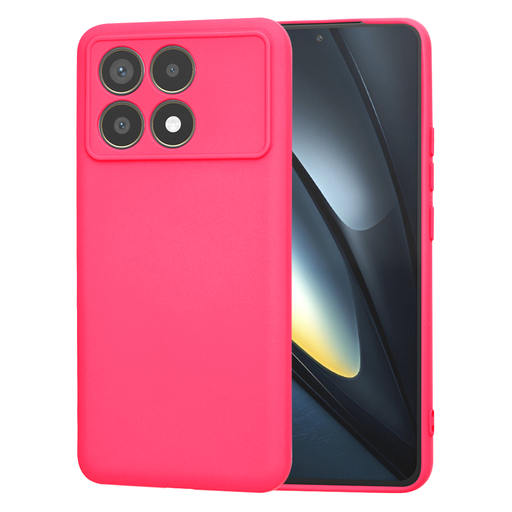 Techsuit - SoftFlex - Xiaomi Poco F6 Pro - Forró rózsaszín tok Techsuit - SoftFlex - Xiaomi Poco F6 Pro - Forró rózsaszín tok