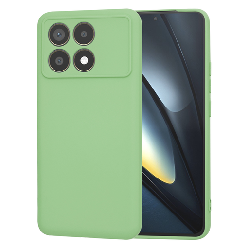 Techsuit - SoftFlex - Xiaomi Poco F6 Pro - Menta Zöld tok Techsuit - SoftFlex - Xiaomi Poco F6 Pro - Menta Zöld tok