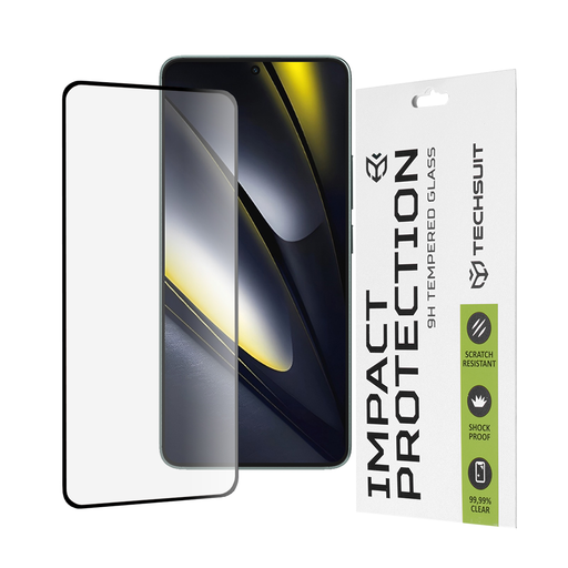 Techsuit - 111D Teljes Lefedettség / Teljes Ragasztás Üveg - Xiaomi Poco F6 - Fekete üvegfólia Techsuit - 111D Teljes Lefedettség / Teljes Ragasztás Üveg - Xiaomi Poco F6 - Fekete üvegfólia