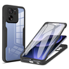  Techsuit - ColorVerse 360 Sorozat + Képernyővédő - Xiaomi 13T / 13T Pro - Fekete tok - 0. kép