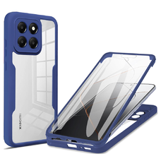  Techsuit - ColorVerse 360 Sorozat + Képernyővédő - Xiaomi 14 - Kék tok