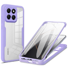  Techsuit - ColorVerse 360 sorozat + Képernyővédő - Xiaomi 14 - Lila tok