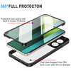  Techsuit - ColorVerse 360 Sorozat + Képernyővédő - Xiaomi Redmi Note 13 5G - Fekete tok - 1. kép