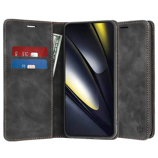 Techsuit - Kényelmes tok - Xiaomi Poco F6 - Fekete Techsuit - Kényelmes tok - Xiaomi Poco F6 - Fekete