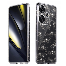  Techsuit - SparkleSkin Sorozat - Xiaomi Poco F6 - Átlátszó tok