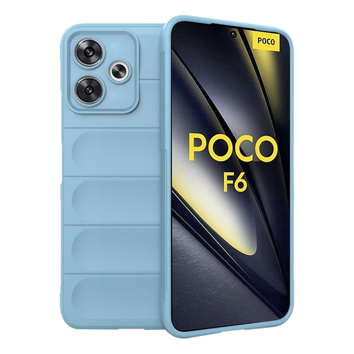 Techsuit - Varázspajzs - Xiaomi Poco F6 - Kék tok Techsuit - Varázspajzs - Xiaomi Poco F6 - Kék tok
