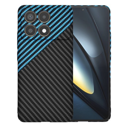 Techsuit - Carbonite FiberShell - Xiaomi Poco F6 Pro - Kék Pulzus tok Techsuit - Carbonite FiberShell - Xiaomi Poco F6 Pro - Kék Pulzus tok