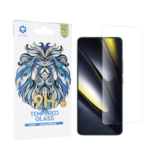 Lito - 2.5D Klasszikus Üveg - Xiaomi Poco F6 - Átlátszó üvegfólia Lito - 2.5D Klasszikus Üveg - Xiaomi Poco F6 - Átlátszó üvegfólia