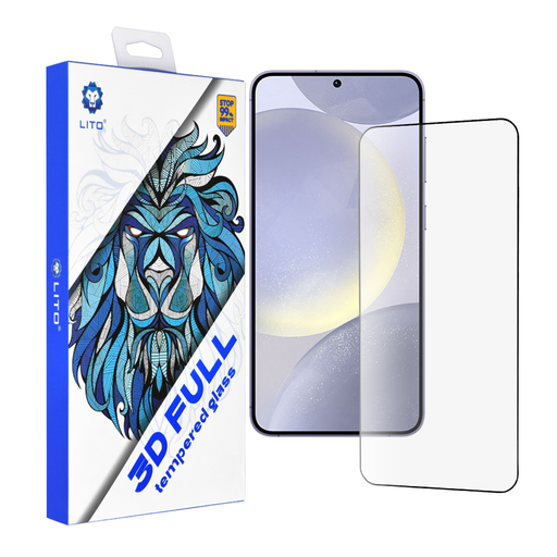 Lito - 3D Teljesen Ultra Vékony - Samsung Galaxy S24 Plus - Fekete üvegfólia Lito - 3D Teljesen Ultra Vékony - Samsung Galaxy S24 Plus - Fekete üvegfólia