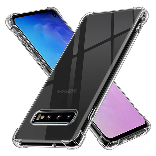 Techsuit - Ütésálló áttetsző szilikon tok - Samsung Galaxy S10 - Áttetsző Techsuit - Ütésálló áttetsző szilikon tok - Samsung Galaxy S10 - Áttetsző