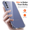  Techsuit - Ütésálló Átlátszó Szilikon - Samsung Galaxy S10 Lite - Átlátszó tok - 2. kép