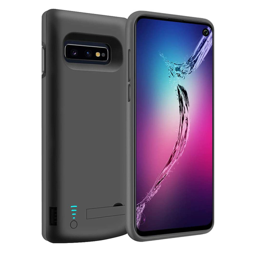 Techsuit - Power Pro akkumulátoros tok - Samsung Galaxy S10e - 5000mAh - Fekete Techsuit - Power Pro akkumulátoros tok - Samsung Galaxy S10e - 5000mAh - Fekete