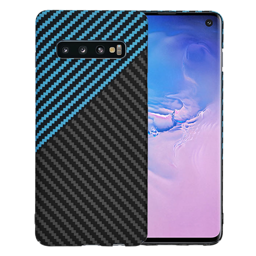 Techsuit - Carbonite FiberShell - Samsung Galaxy S10 - Kék Impulzus tok Techsuit - Carbonite FiberShell - Samsung Galaxy S10 - Kék Impulzus tok