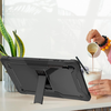  Techsuit - Strapabíró TabShell + Kijelzővédő - Samsung Galaxy Tab S8 Ultra / S9 Ultra / S10 Ultra - Rózsaarany tok - 4. kép