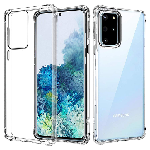 Techsuit - Ütésálló Átlátszó Szilikon - Samsung Galaxy S20 Plus 4G / S20 Plus 5G - Átlátszó tok Techsuit - Ütésálló Átlátszó Szilikon - Samsung Galaxy S20 Plus 4G / S20 Plus 5G - Átlátszó tok