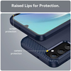  Techsuit - Szénszilikon - Samsung Galaxy S20 Plus 4G / S20 Plus 5G - Kék tok - 4. kép