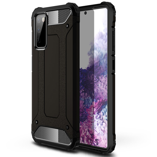 Techsuit - Hibrid Páncél - Samsung Galaxy S20 FE 4G / S20 FE 5G - Fekete tok Techsuit - Hibrid Páncél - Samsung Galaxy S20 FE 4G / S20 FE 5G - Fekete tok
