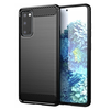  Techsuit - Karbon Szilikon - Samsung Galaxy S20 4G / S20 5G - Fekete tok thumbnail