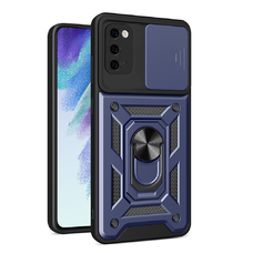  Techsuit - CamShield sorozat - Samsung Galaxy S20 4G / S20 5G - Kék tok