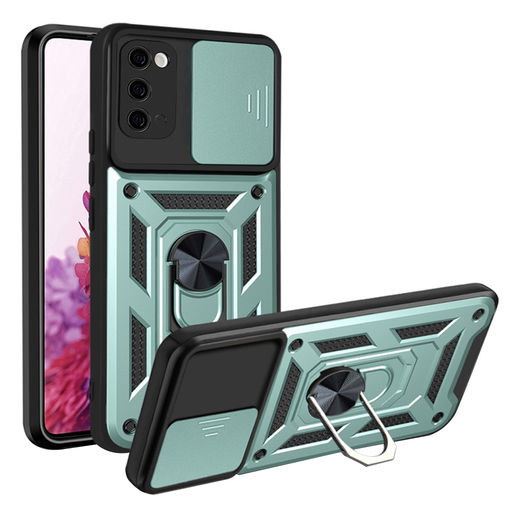 Techsuit - CamShield Sorozat - Samsung Galaxy S20 4G / S20 5G - Zöld tok Techsuit - CamShield Sorozat - Samsung Galaxy S20 4G / S20 5G - Zöld tok