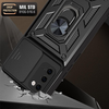  Techsuit - CamShield Sorozat - Samsung Galaxy S20 4G / S20 5G - Zöld tok - 4. kép