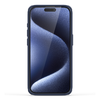  ESR - Klasszikus Hibrid HaloLock Kitámasztó - iPhone 15 Pro - Átlátszó Sötétkék tok - 3. kép