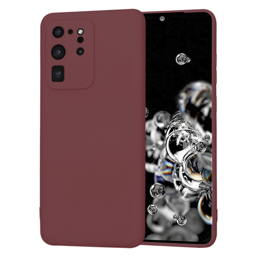 Techsuit - SoftFlex - Samsung Galaxy S20 Ultra 4G / S20 Ultra 5G - Szilvaszínű Piros tok Techsuit - SoftFlex - Samsung Galaxy S20 Ultra 4G / S20 Ultra 5G - Szilvaszínű Piros tok